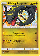 Shining Rayquaza (56/73) [Sun & Moon: Shining Legends] | Chromatic Games