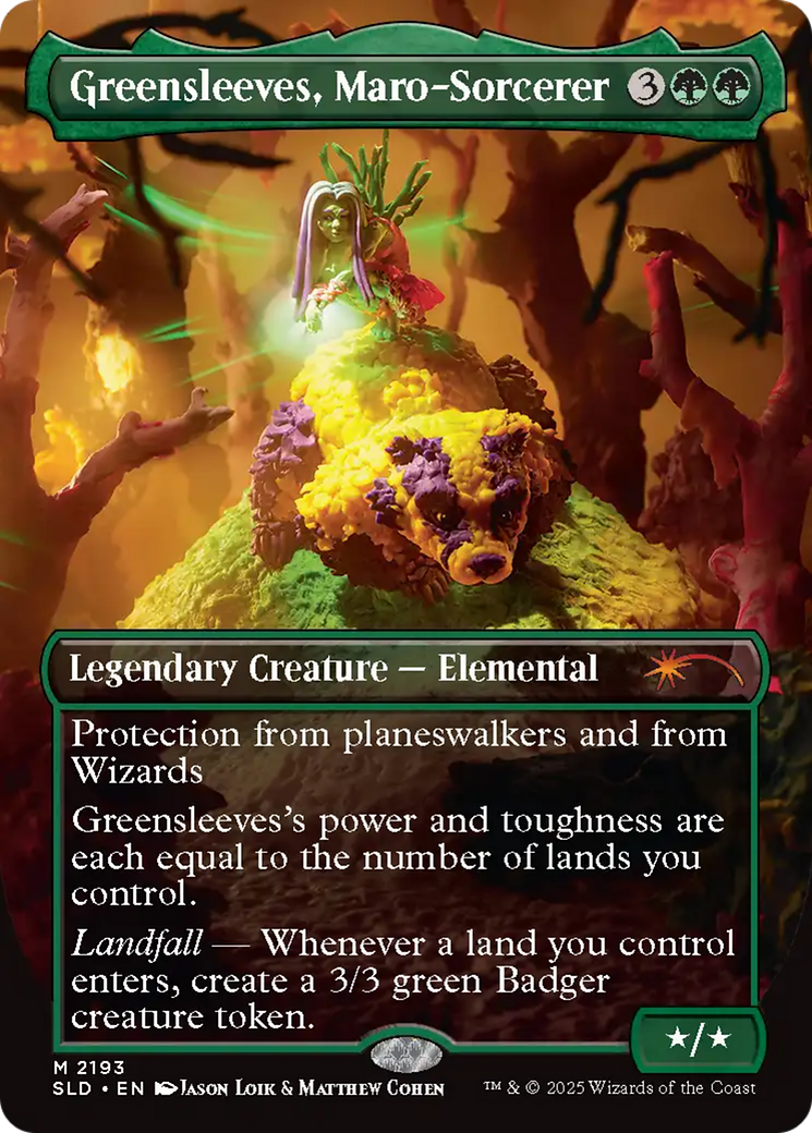 Greensleeves, Maro-Sorcerer [Secret Lair Drop Series] | Chromatic Games