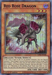 Red Rose Dragon (Blue) [LDS2-EN108] Ultra Rare | Chromatic Games