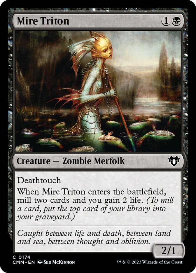 Mire Triton 174 (Commander Masters)  | Chromatic Games