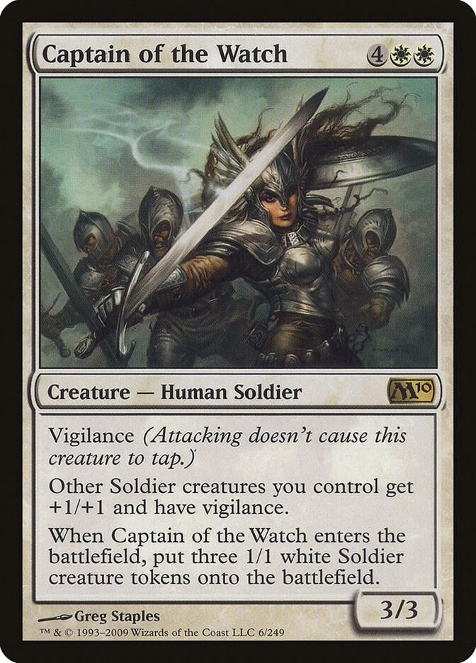 Captain of the Watch 6 (Magic 2010 (M10))  | Chromatic Games