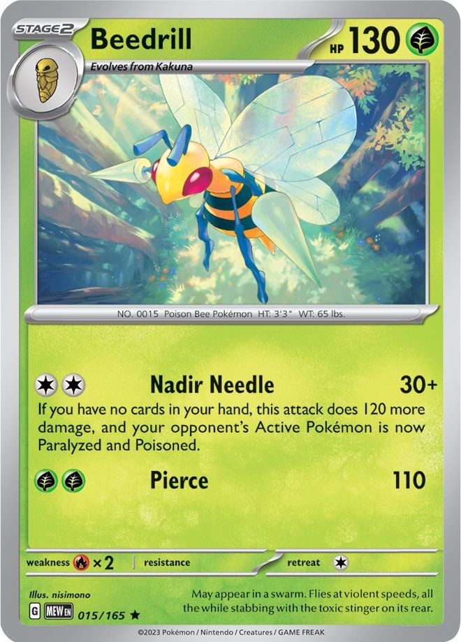 Beedrill (015/165) [Scarlet & Violet: 151] | Chromatic Games