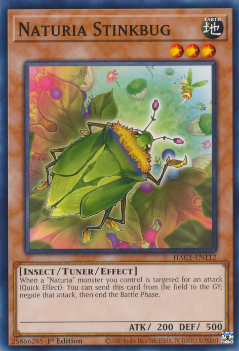 Naturia Stinkbug [HAC1-EN112] Common | Chromatic Games