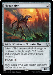 Plague Myr [Phyrexia: All Will Be One Commander] | Chromatic Games