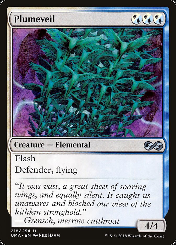 Plumeveil 218/254 (Ultimate Masters)  - Foil | Chromatic Games