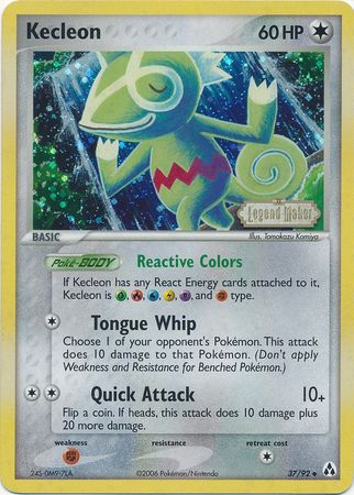 Kecleon (37/92) (Stamped) [EX: Legend Maker] | Chromatic Games