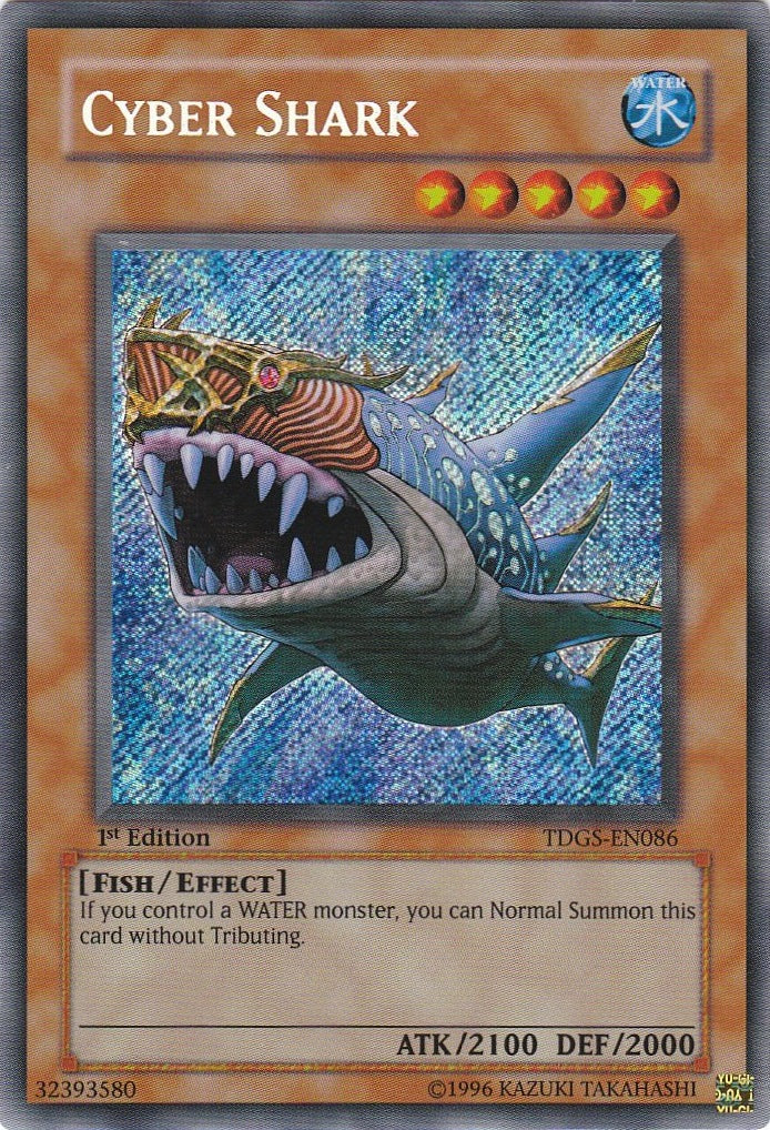 Cyber Shark [TDGS-EN086] Secret Rare | Chromatic Games