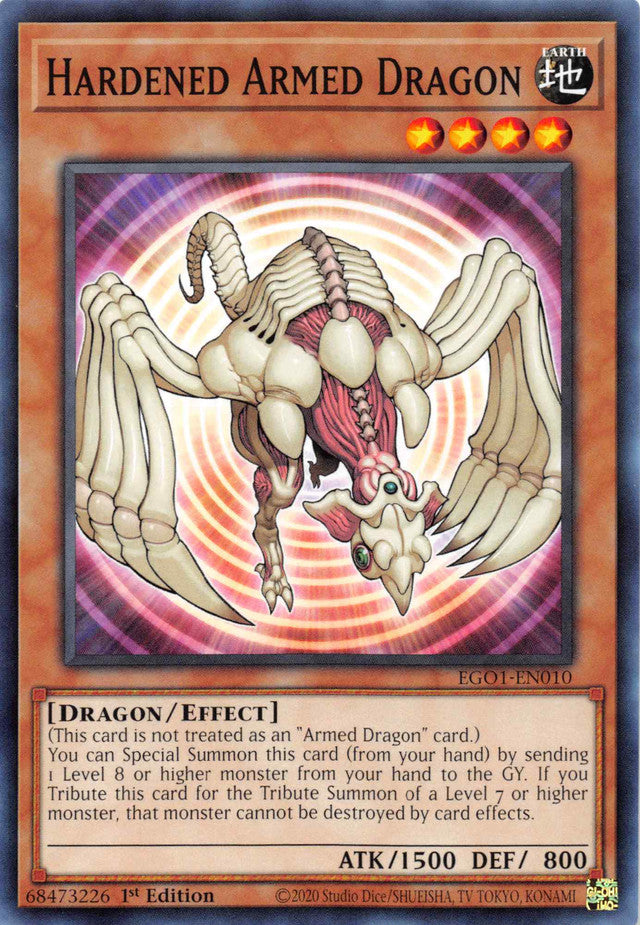 Hardened Armed Dragon [EGO1-EN010] Common | Chromatic Games