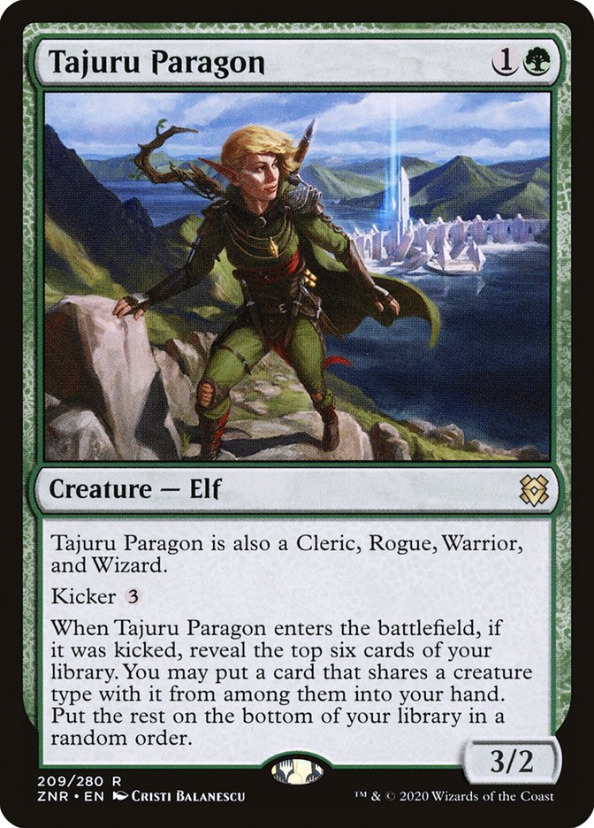 Tajuru Paragon 209/280 (Zendikar Rising)  | Chromatic Games