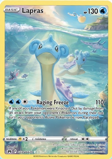 Lapras (GG05/GG70) [Sword & Shield: Crown Zenith] | Chromatic Games