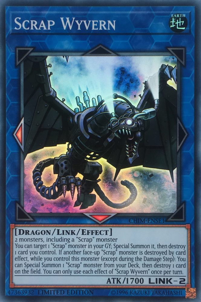 Scrap Wyvern [CHIM-ENSE1] Super Rare | Chromatic Games