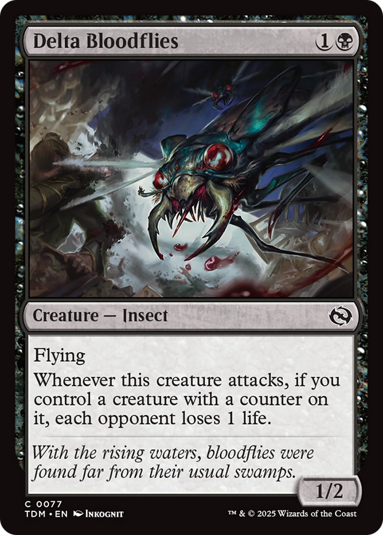 Delta Bloodflies [Tarkir: Dragonstorm] | Chromatic Games