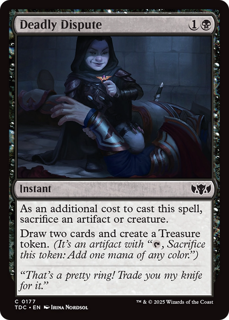 Deadly Dispute [Tarkir: Dragonstorm Commander] | Chromatic Games