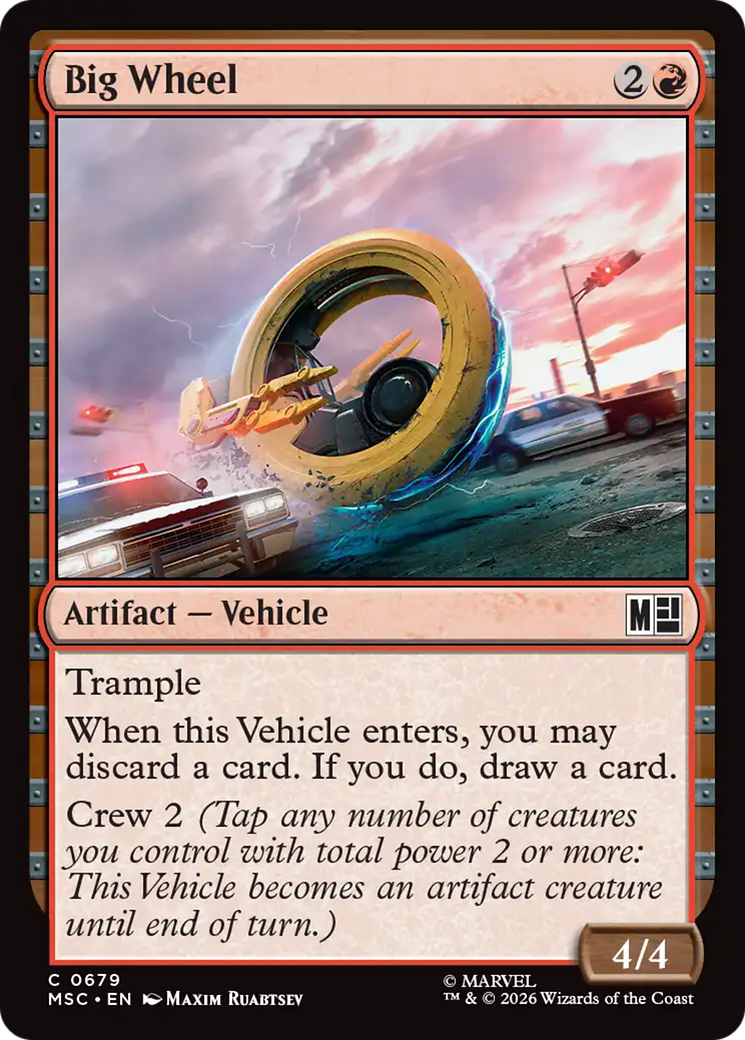 Big Wheel [Marvel Super Heroes Commander] | Chromatic Games