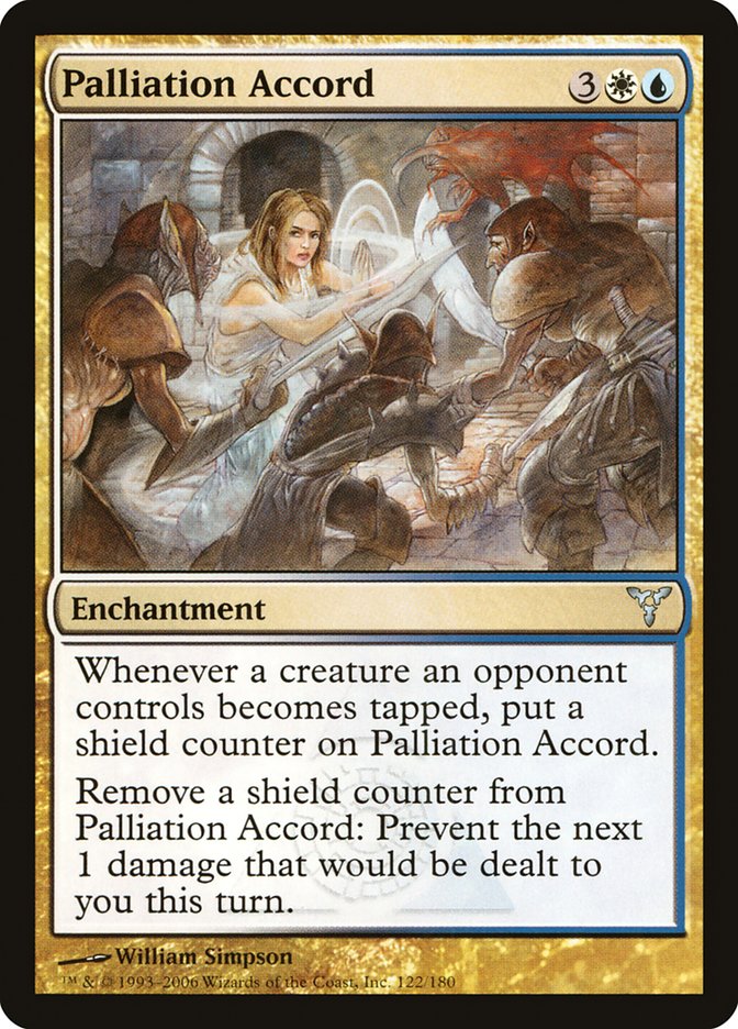 Palliation Accord 122/180 (Dissension)  - Foil | Chromatic Games
