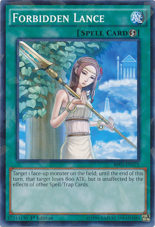 Forbidden Lance [BP03-EN172] Shatterfoil Rare | Chromatic Games