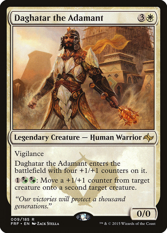 Daghatar the Adamant 9/185 (Fate Reforged)  | Chromatic Games
