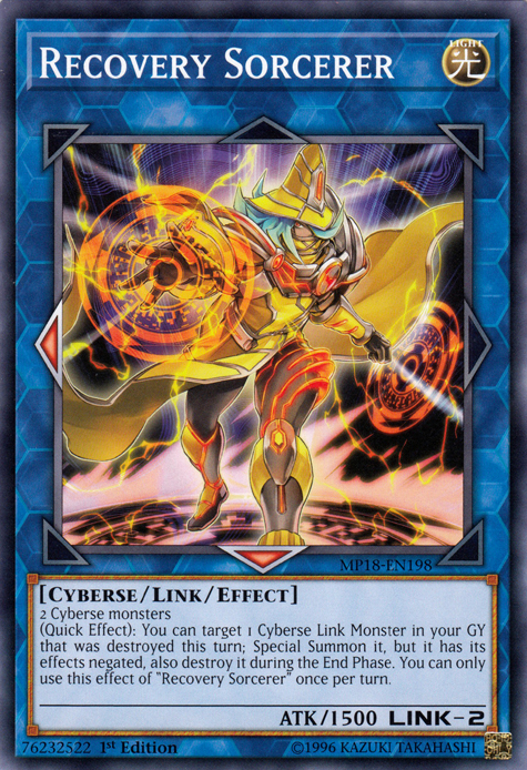 Recovery Sorcerer [MP18-EN198] Common | Chromatic Games