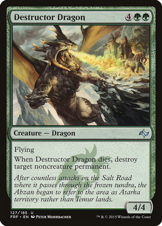 Destructor Dragon 127 (Fate Reforged)  | Chromatic Games