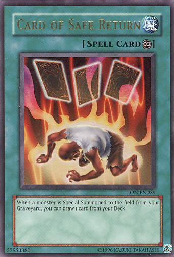 Card of Safe Return [LON-EN029] Ultra Rare | Chromatic Games