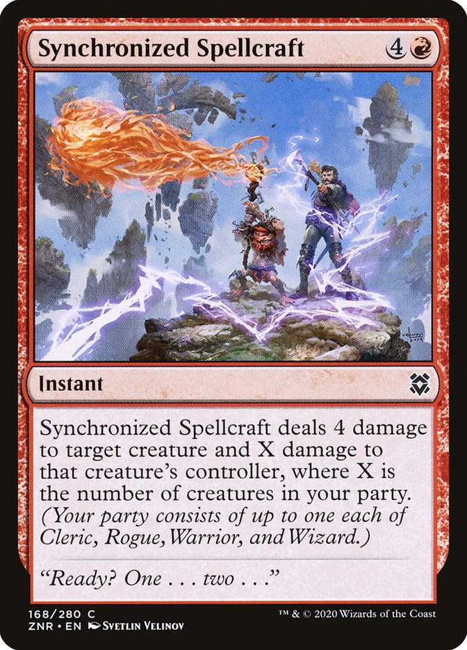 Synchronized Spellcraft 168/280 (Zendikar Rising)  | Chromatic Games