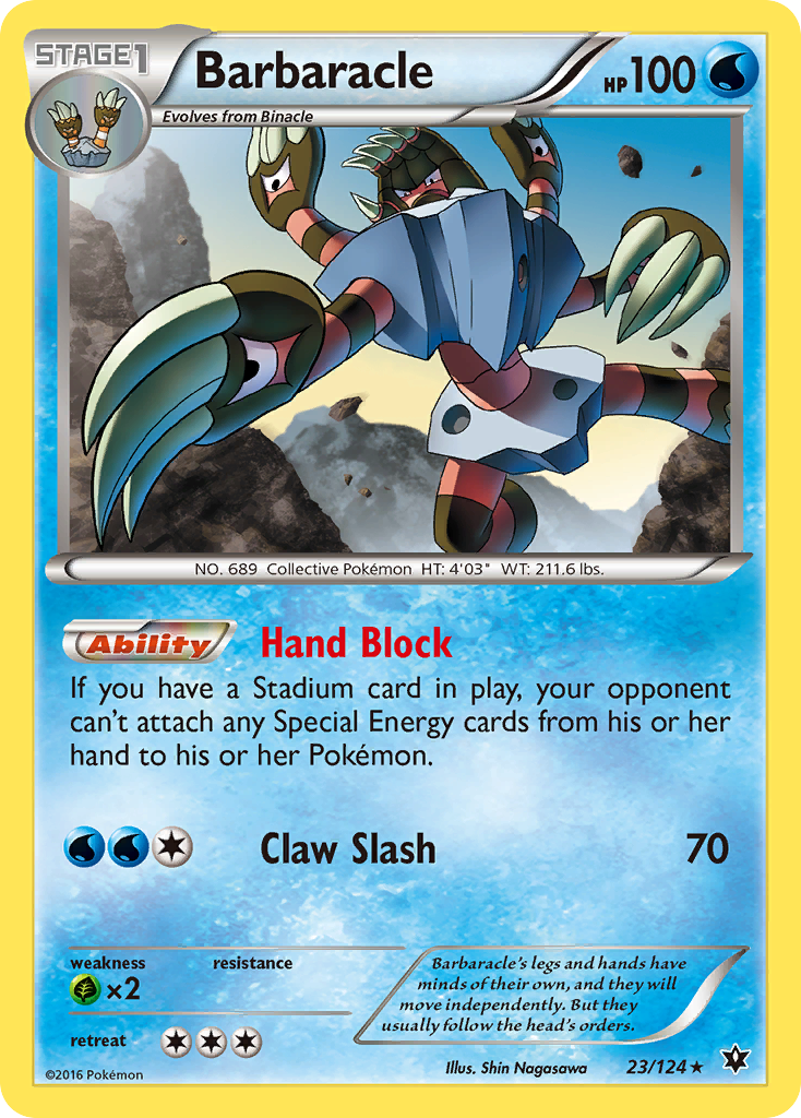 Barbaracle (23/124) [XY: Fates Collide] | Chromatic Games