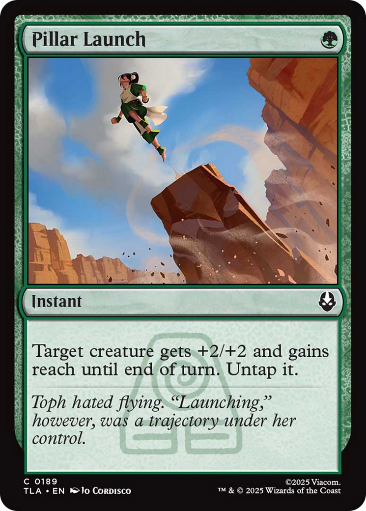Pillar Launch [Avatar: The Last Airbender] | Chromatic Games