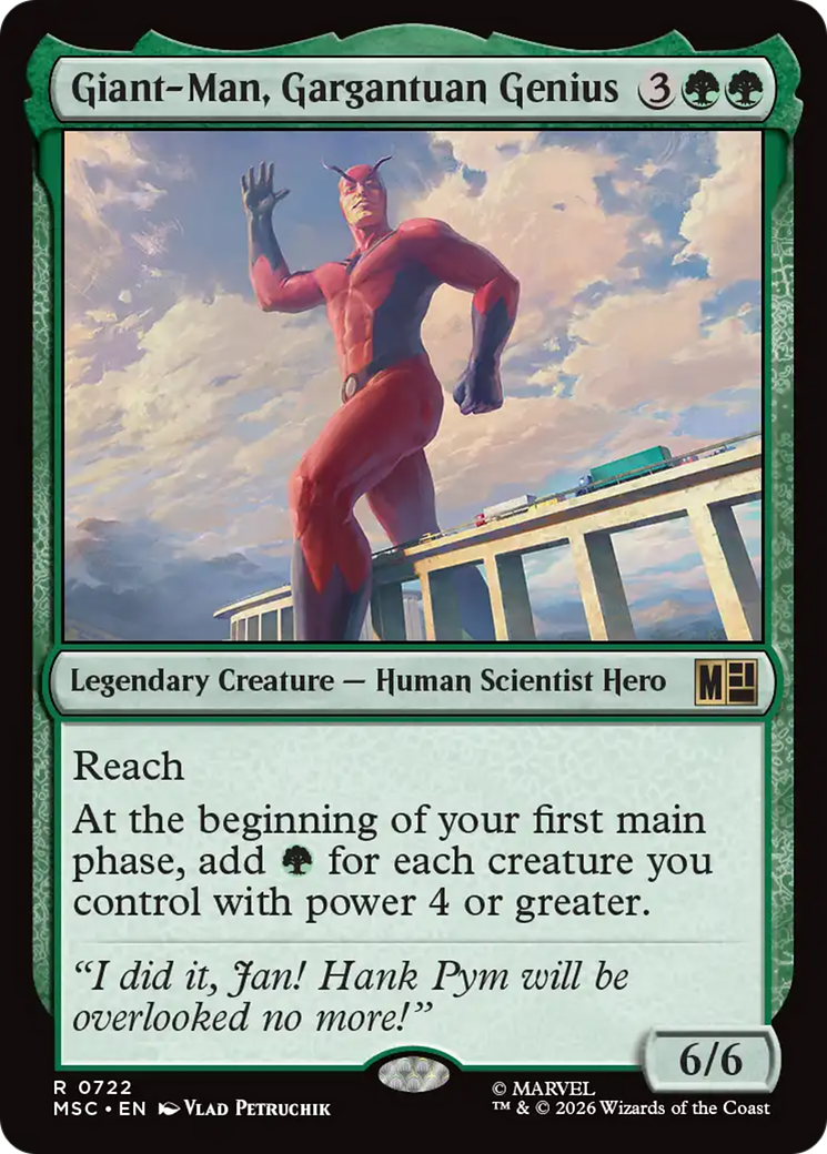 Giant-Man, Gargantuan Genius [Marvel Super Heroes Commander] | Chromatic Games