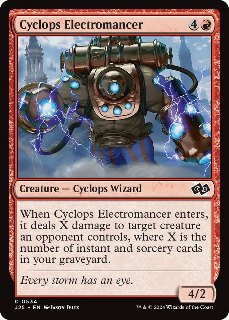 Cyclops Electromancer [Foundations Jumpstart] | Chromatic Games