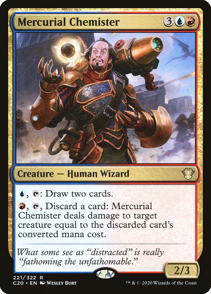 Mercurial Chemister 221/322 (Commander 2020)  | Chromatic Games