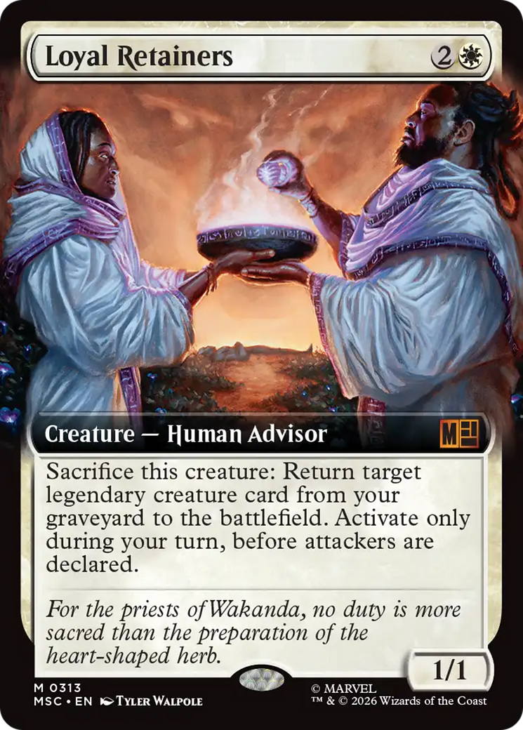 Loyal Retainers (Extended Art) [Marvel Super Heroes Commander] | Chromatic Games