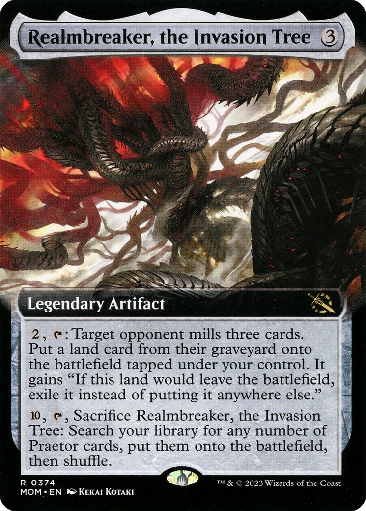 Realmbreaker, the Invasion Tree (Extended Art) [March of the Machine] | Chromatic Games