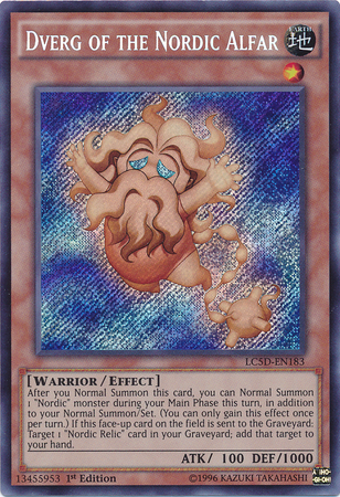 Dverg of the Nordic Alfar [LC5D-EN183] Secret Rare | Chromatic Games
