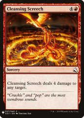 Cleansing Screech [Mystery Booster] | Chromatic Games