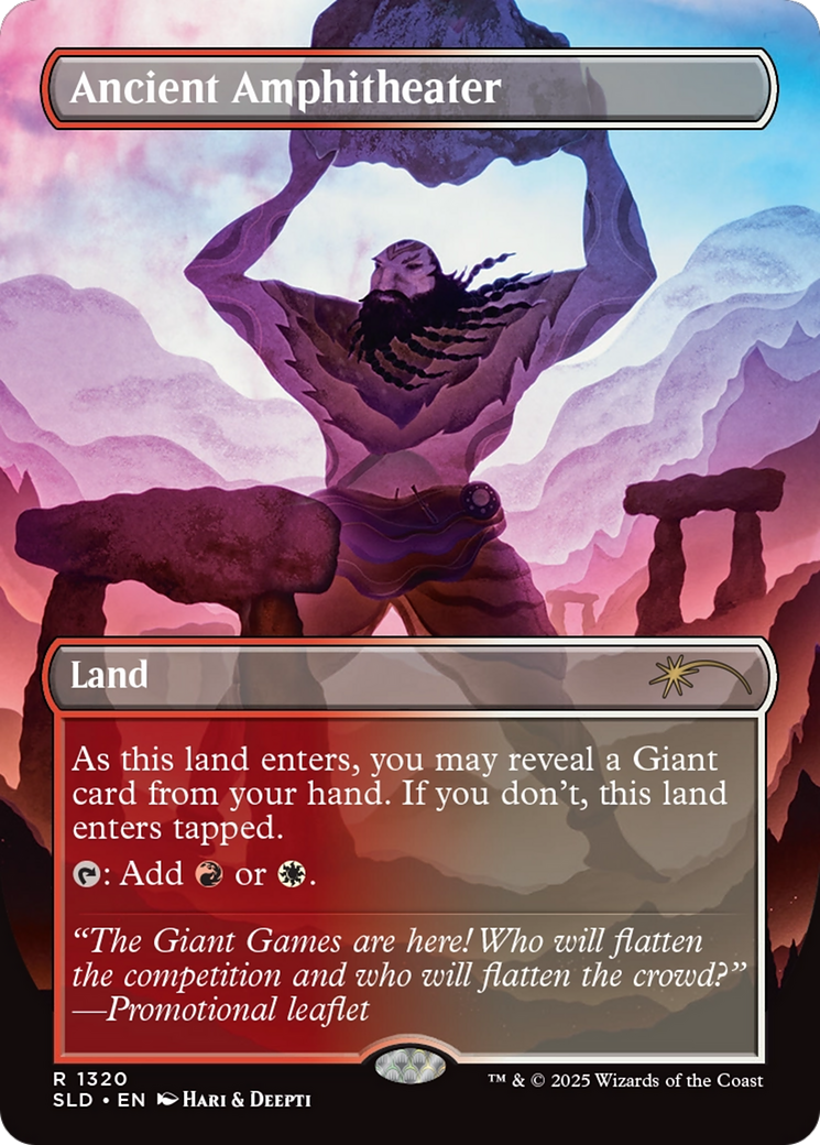 Ancient Amphitheater (Rainbow Foil) [Secret Lair Drop Series] | Chromatic Games