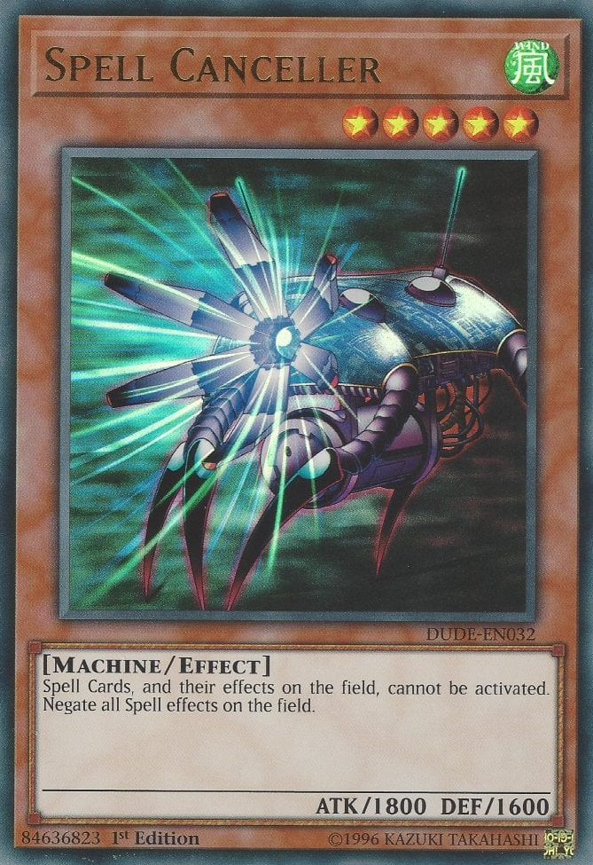 Spell Canceller [DUDE-EN032] Ultra Rare | Chromatic Games