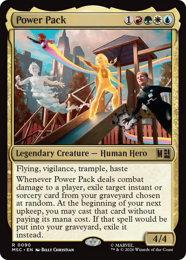 Power Pack (Surge Foil) [Marvel Super Heroes Commander] | Chromatic Games