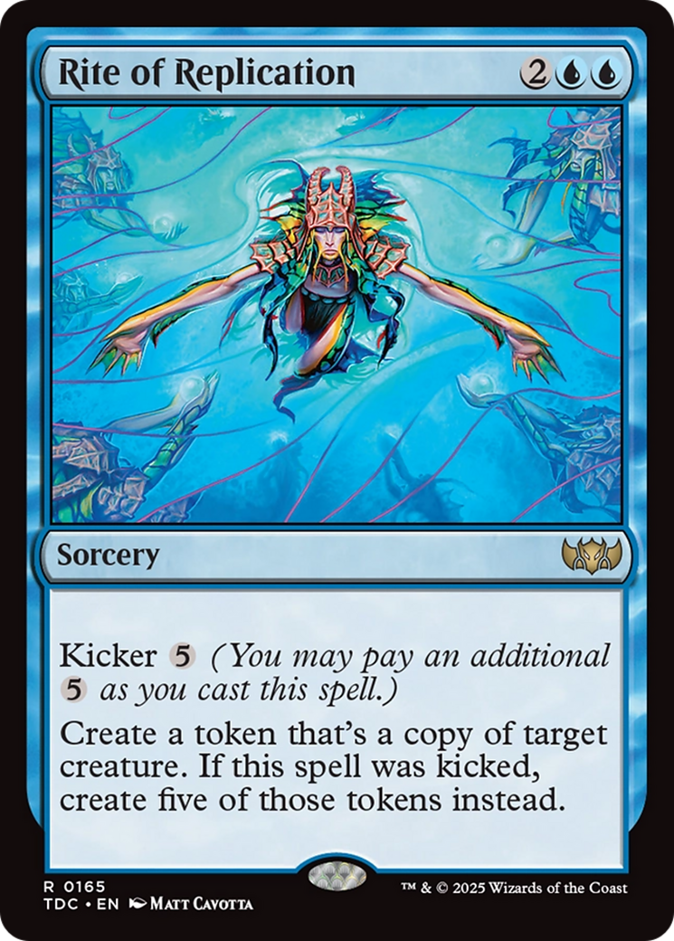 Rite of Replication [Tarkir: Dragonstorm Commander] | Chromatic Games
