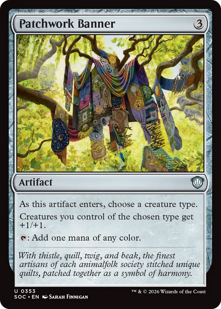 Patchwork Banner [Secrets of Strixhaven Commander] | Chromatic Games