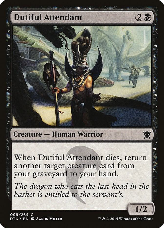 Dutiful Attendant 99/264 (Dragons of Tarkir)  | Chromatic Games