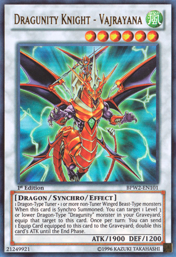 Dragunity Knight - Vajrayana [BPW2-EN101] Ultra Rare | Chromatic Games