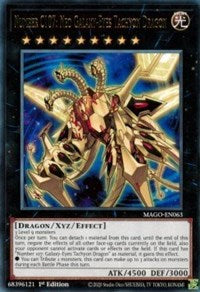 Number C107: Neo Galaxy-Eyes Tachyon Dragon [MAGO-EN063] Rare | Chromatic Games