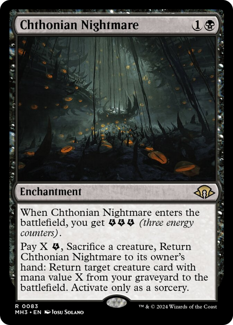 Chthonian Nightmare [Modern Horizons 3] | Chromatic Games