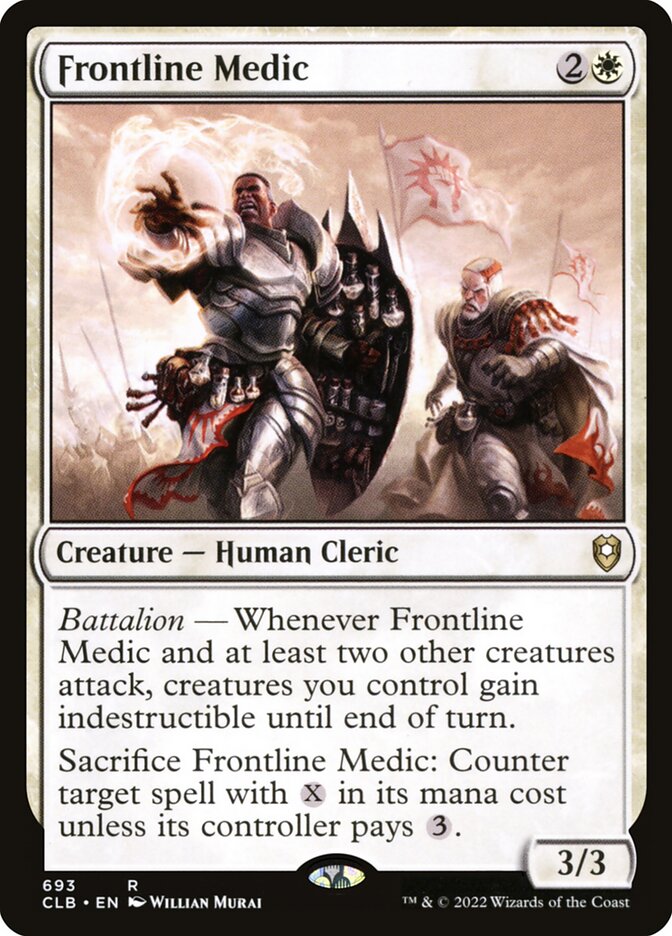 Frontline Medic 693 (Commander Legends: Battle for Baldur's Gate)  | Chromatic Games