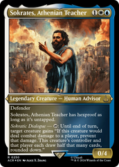 Sokrates, Athenian Teacher (Foil Etched) [Assassin's Creed] | Chromatic Games