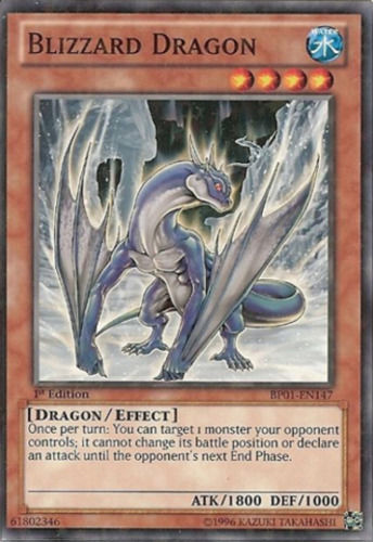 Blizzard Dragon [BP01-EN147] Starfoil Rare | Chromatic Games