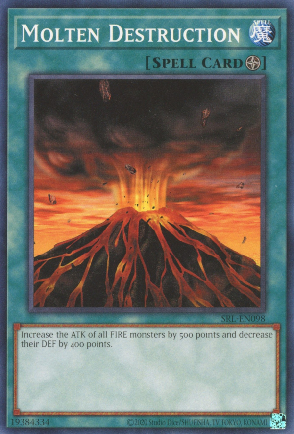 Molten Destruction [SRL-EN098] Short Print | Chromatic Games