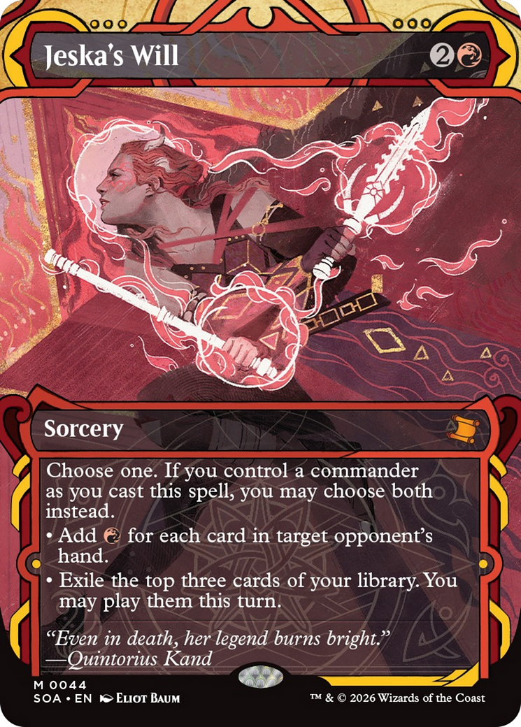 Jeska's Will [Secrets of Strixhaven: Mystical Archive] | Chromatic Games