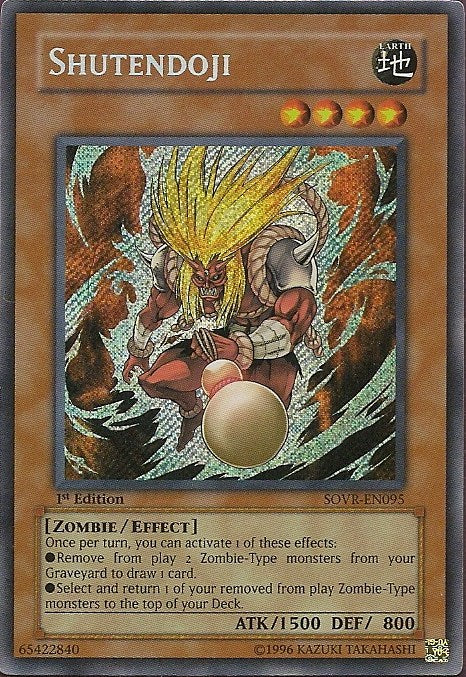 Shutendoji [SOVR-EN095] Secret Rare | Chromatic Games