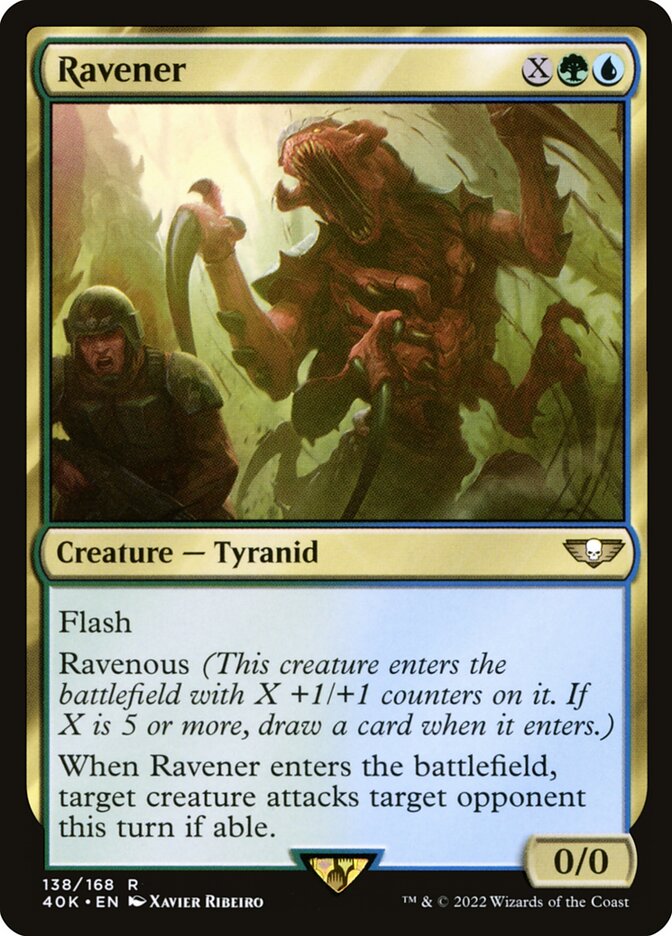 Ravener 138/617 (Universes Beyond: Warhammer 40,000)  | Chromatic Games